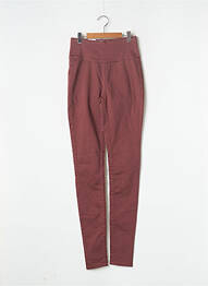 Pantalon slim roșu PIECES femeie