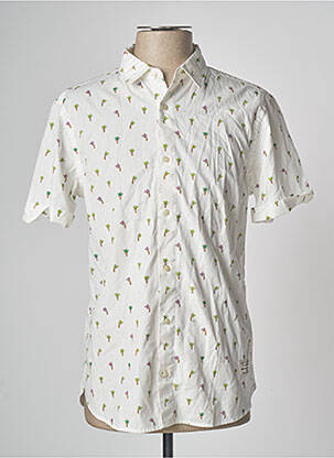 Cămașă cu mâneci scurte alb SCOTCH & SODA bărbat