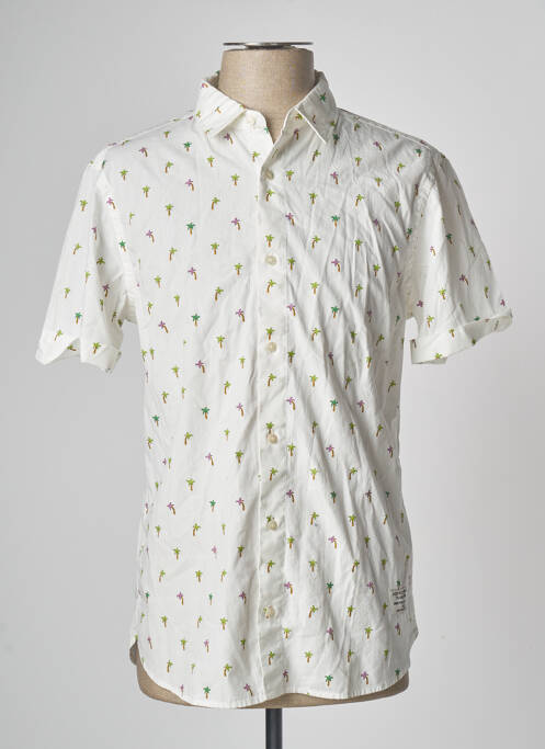 Cămașă cu mâneci scurte alb SCOTCH & SODA bărbat