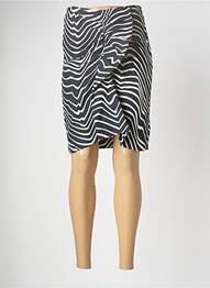 Fustă midi negru MANGO femme