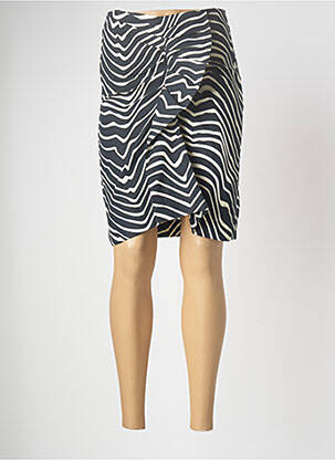 Fustă midi negru MANGO femeie