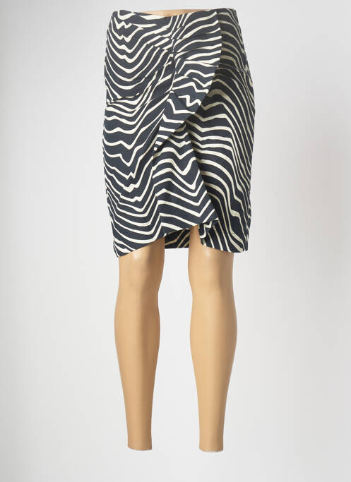 Fustă midi negru MANGO femeie