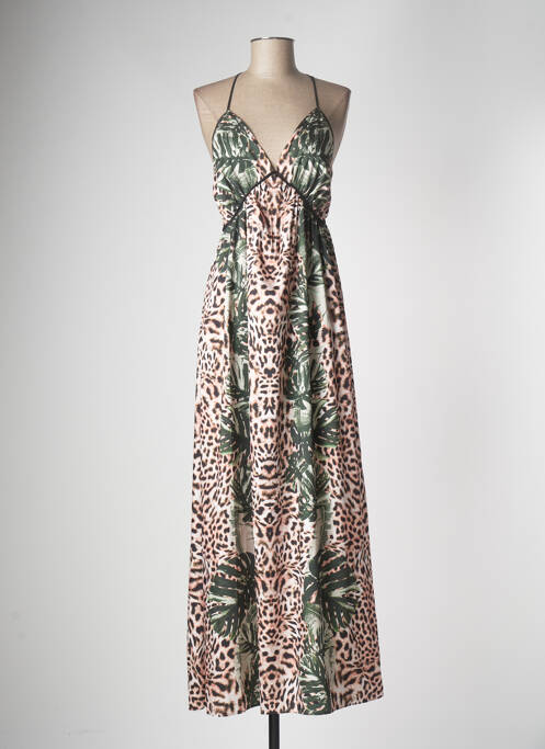 Rochie lungă verde GUESS femeie