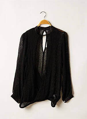 Vestă cu mâneci lungi negru NÜ femeie