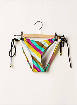 Chiloți de baie verde PIECES femeie