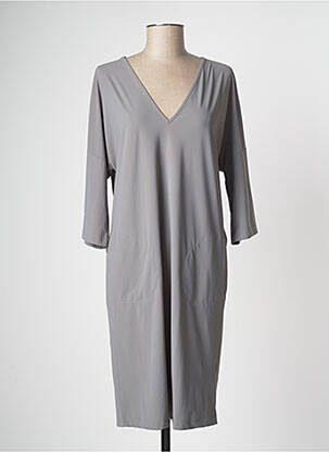 Rochie midi gri LI Q femeie