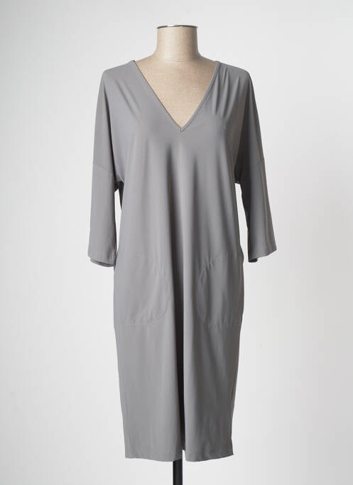 Rochie midi gri LI Q femeie