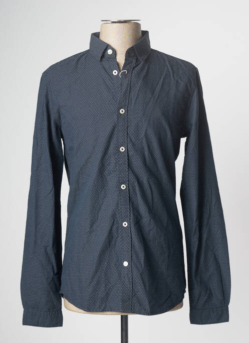 Cămașă cu mâneci lungi gri TOM TAILOR bărbat