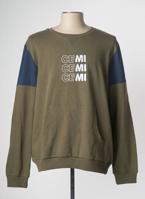 Hanorac verde CEMI bărbat