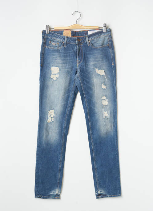 Blugi cu croială slim albastru EDC femeie