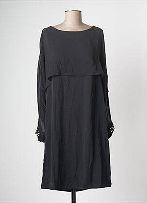 Rochie midi negru FRANSA femeie