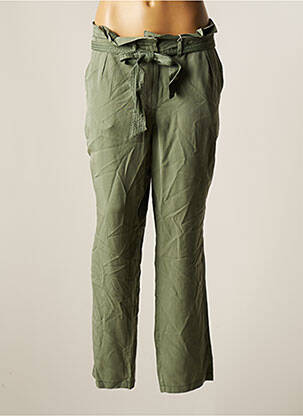 Pantalon drept verde TOM TAILOR femeie