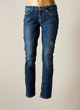 Blugi cu croială slim albastru STREET ONE femeie