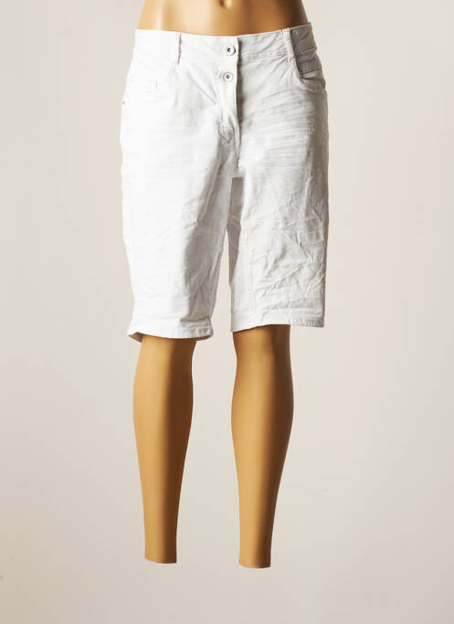 Bermudă alb CECIL femeie