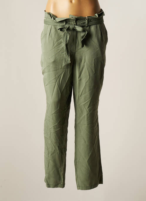 Pantalon drept verde TOM TAILOR femeie