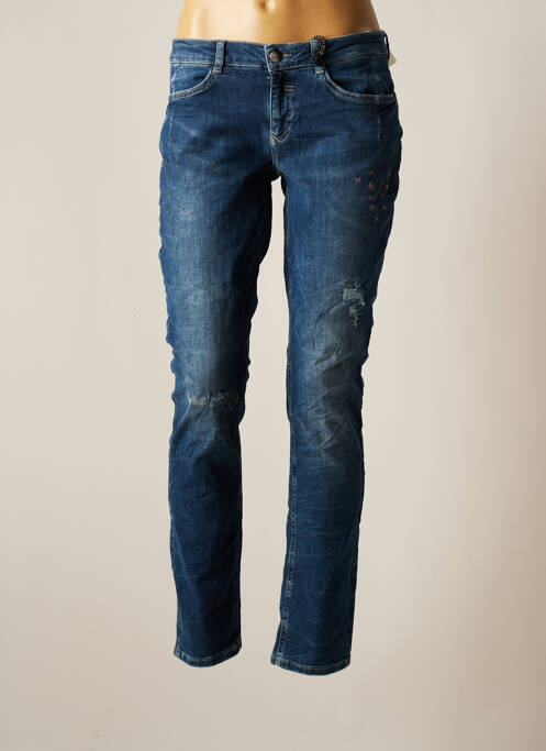 Blugi cu croială slim albastru STREET ONE femeie