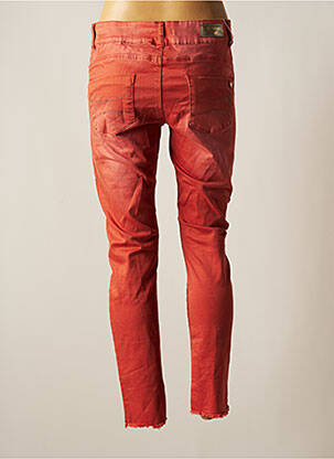 Pantalon slim portocalie LES P'TITES BOMBES femeie