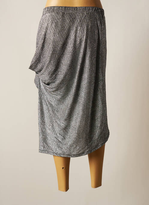 Fustă midi argintiu MORGAN femeie