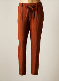Pantalon chino maro AMELIE & AMELIE femme