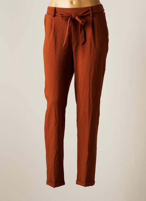 Pantalon chino maro AMELIE & AMELIE femeie