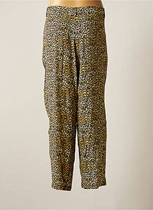 Pantalon drept bej KOCCA femeie