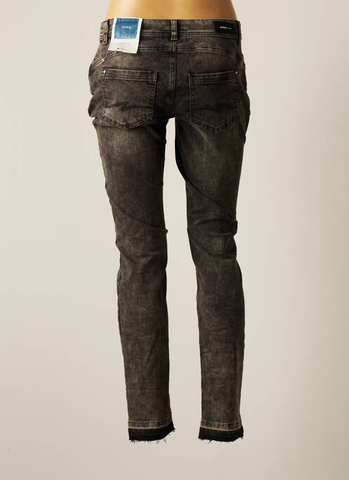 Blugi cu croială slim negru STREET ONE femeie