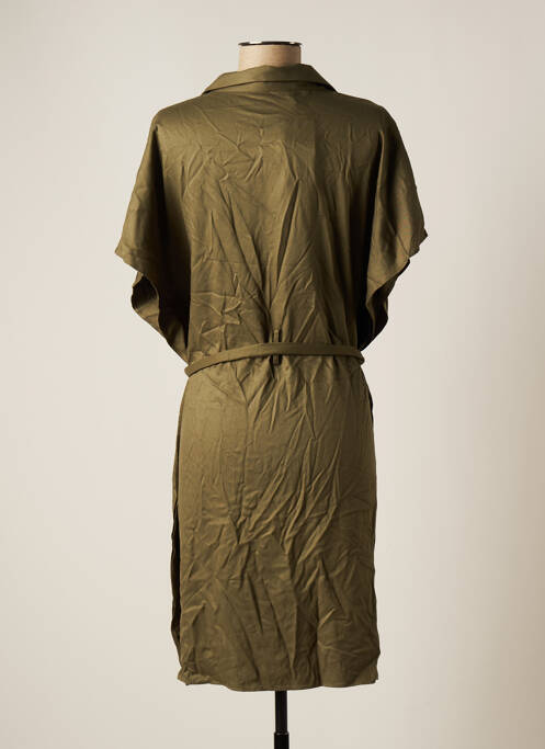 Rochie midi bej MANGO femeie