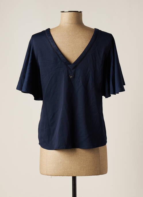 Top albastru LES P'TITES BOMBES femeie