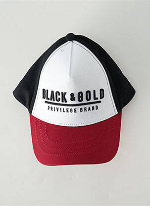 Pălărie roșu BLACK AND GOLD bărbat