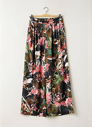 Pantalon larg negru GUESS femeie