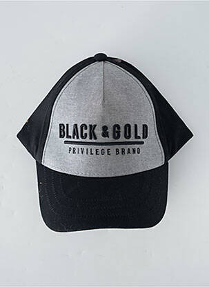 Pălărie negru BLACK AND GOLD bărbat