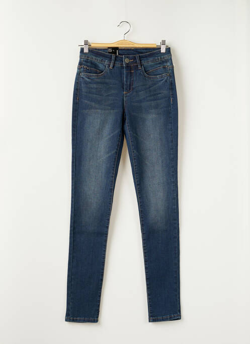 Blugi cu croială slim albastru FRANSA femeie