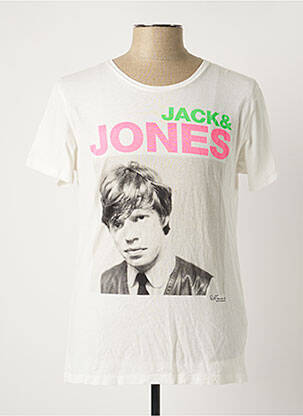 Tricou bej JACK & JONES bărbat