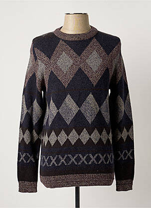 Pulover albastru JACK & JONES bărbat