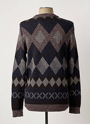 Pulover albastru JACK & JONES bărbat