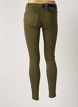Blugi cu croială slim verde VERO MODA femeie