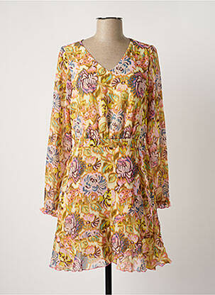 Rochie midi galben ONLY femeie