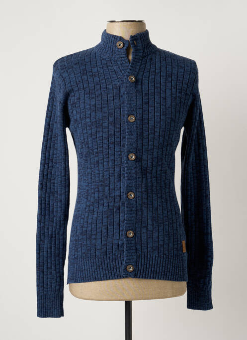 Vestă cu mâneci lungi albastru BRUCE & BUTLER  bărbat