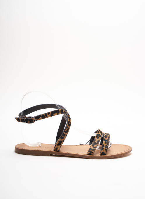 Sandale/pantofi decupați negru MANGO femme