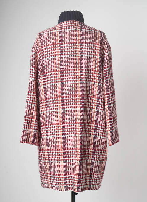 Palton lung roșu DEVERNOIS femeie