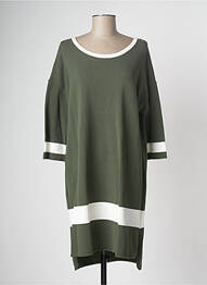 Rochie midi verde DEVERNOIS femme