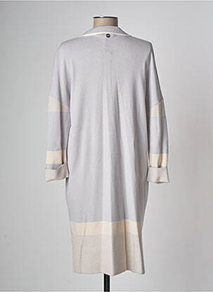 Rochie midi gri DEVERNOIS femeie