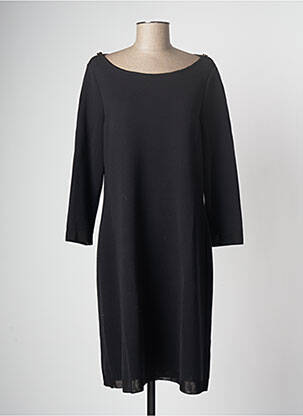 Rochie pulover negru DEVERNOIS femeie