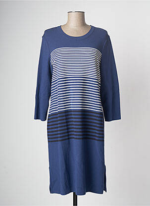 Rochie pulover albastru DEVERNOIS femeie