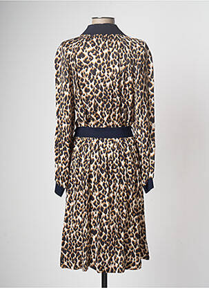 Rochie midi bej DEVERNOIS femeie