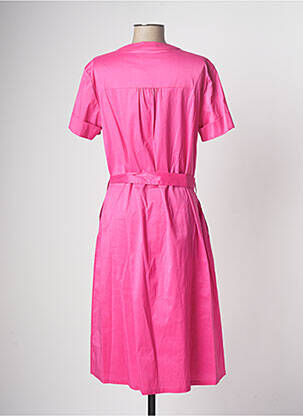 Rochie midi roz DEVERNOIS femeie