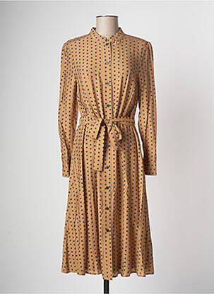 Rochie midi maro DEVERNOIS femeie