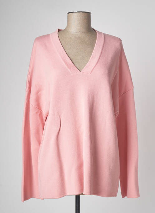 Pulover roz DEVERNOIS femeie
