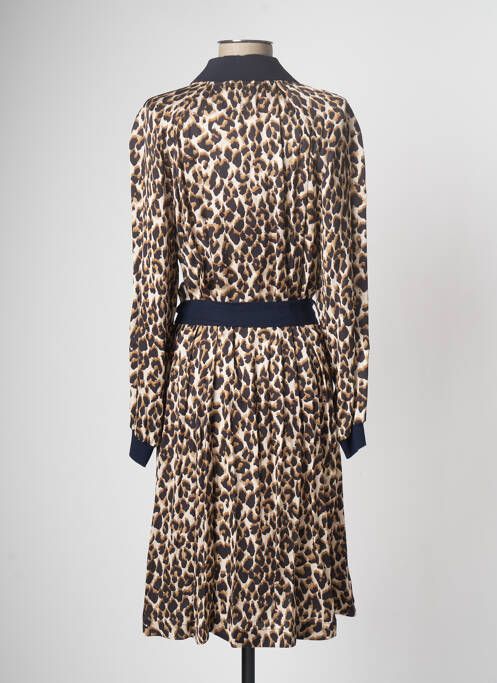 Rochie midi bej DEVERNOIS femeie