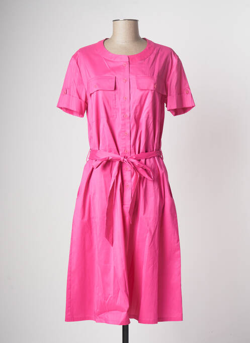 Rochie midi roz DEVERNOIS femeie